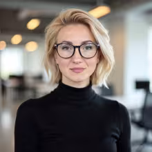 Professional headshot of Cristina Eftimita