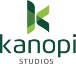 green letter K and logoscript