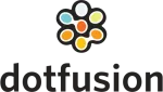 multi-colored dots in a flower pattern